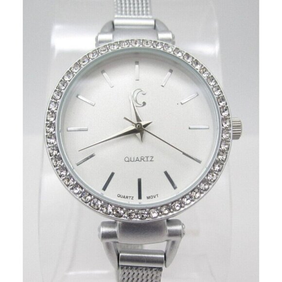 Women Charming Charlie Quartz WR Analog 34mm Dial Causal Round Watch (G413) - Picture 1 of 9